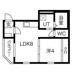 ラファン新栄の物件間取画像